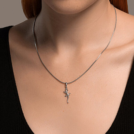 Подвеска SOKOLOV - Серебро 925, Фианит (арт. 94033237)