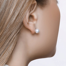 Серьги SOKOLOV - Серебро 925, Жемчуг культивированный (арт. 94021961)