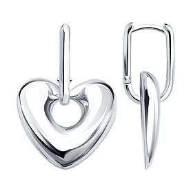 Серьги Diamant - Серебро 925 (арт. 94-121-00193-1)