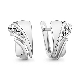 Серьги Аквамарин - Серебро 925 (арт. 34041.5)