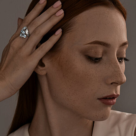 Кольцо SOKOLOV - Серебро 925, Топаз (арт. 92011973)