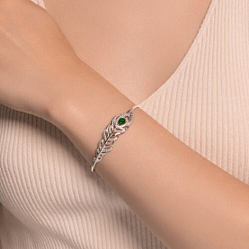 Браслет SOKOLOV - Серебро 925, Фианит (арт. 94051246)